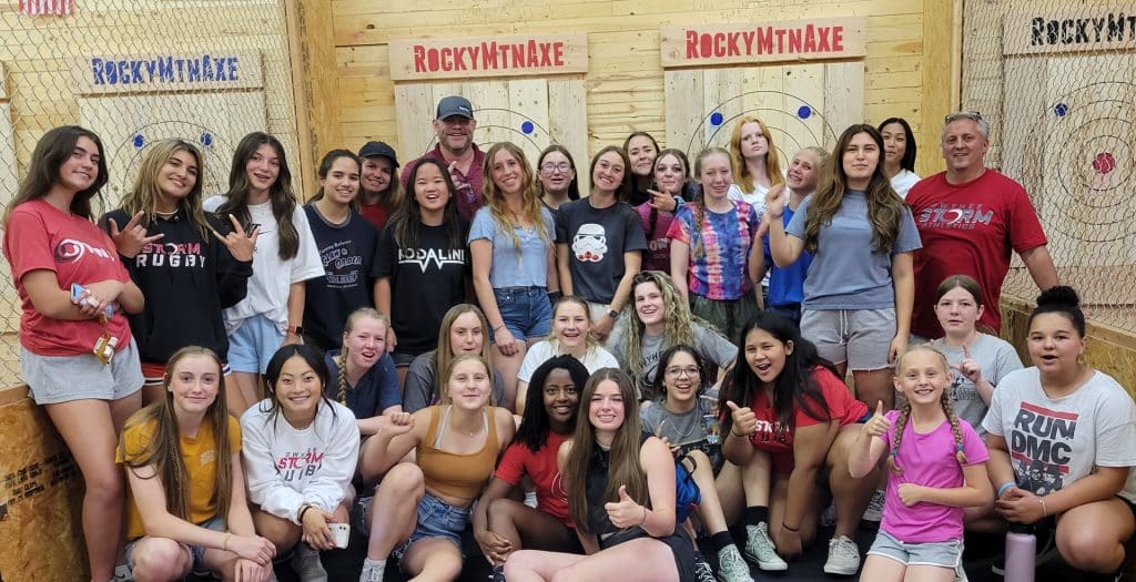 Rocky Mountain Axe Throwing Private Parties Team Building